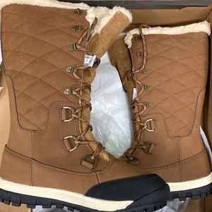 Bearpaw Isabella Winter fur boots 12 Hickory
